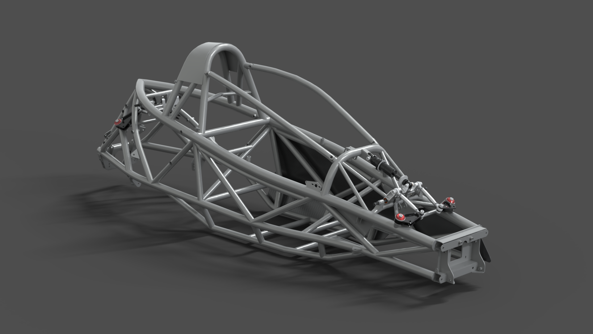 X1 bare chassis with carbon panels removed